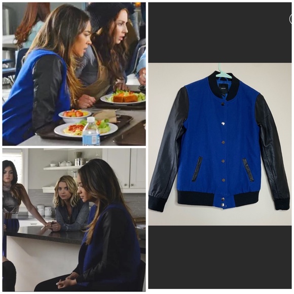 Blue/Black Pretty Little Liars Varsity Jacket - Picture 1 of 8